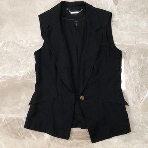 White House Black Market Vest